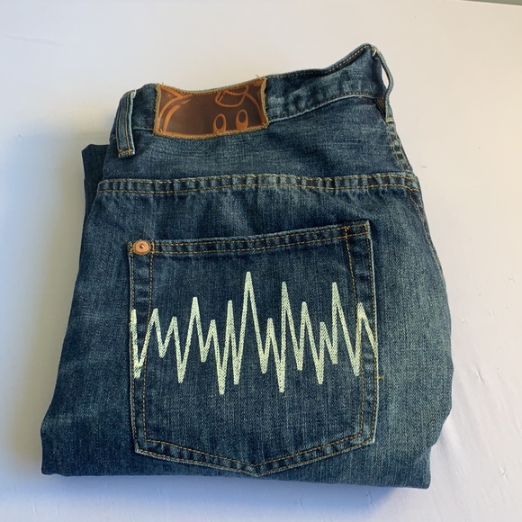 The Hundreds Slim Jeans Size 38 Printed Pockets - Picture 1 of 12